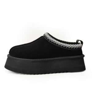 Pimali Ethnic Snow Boots – Patterned Plush Winter Boots | Statement Warm Ankle Boots