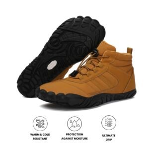 Pimali Winter Hiking Boots – Waterproof Barefoot Snow Boots (Unisex)