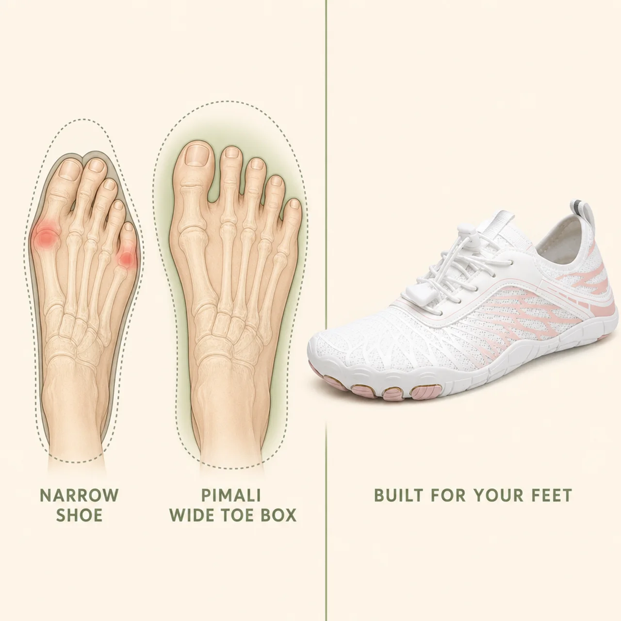 Foot pressure heatmap comparison