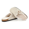 Sherpa-Lined Clogs — Cosy Fleece-Lined Cork Footbed Mules