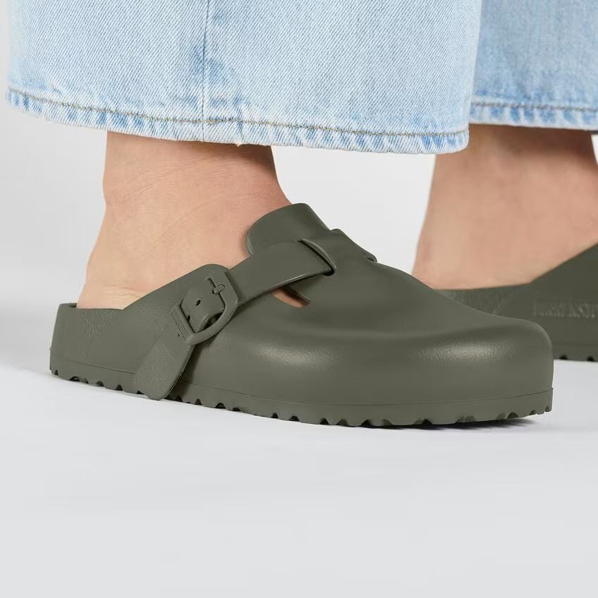 Birkenstock Boston EVA Clog – Khaki (Narrow Fit) 2 Birkenstock Boston EVA Clog – Khaki (Narrow Fit) - Image 2