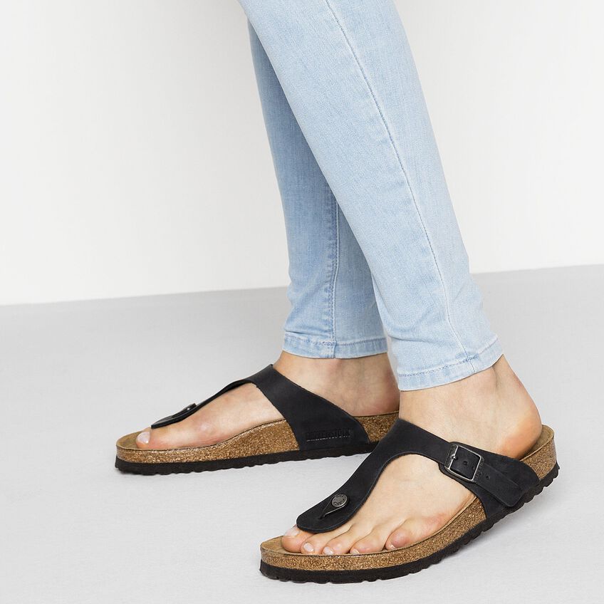 Birkenstock Gizeh Toe-Post Sandal – Black 4 Birkenstock Gizeh Toe-Post Sandal – Black - Image 4