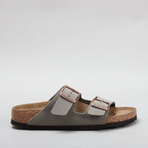 Birkenstock Arizona Sandal – Stone (Narrow Fit)