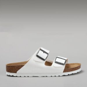 Birkenstock Arizona Sandal – White (Narrow Fit)