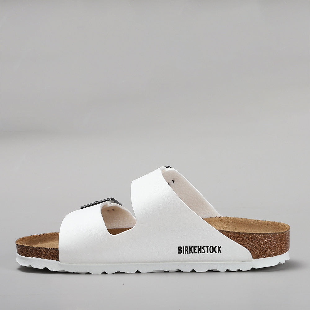 Birkenstock Arizona Sandal – White (Narrow Fit) 3 Birkenstock Arizona Sandal – White (Narrow Fit) - Image 3
