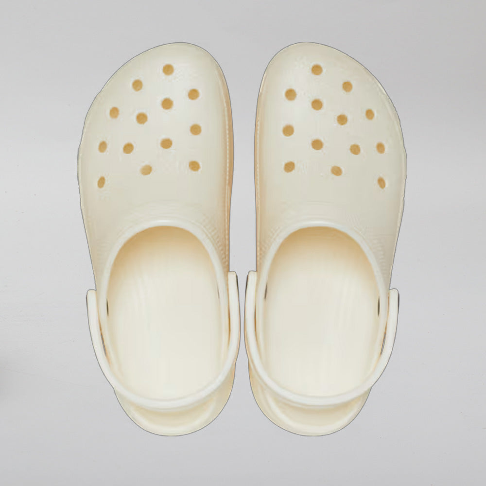 Crocs Classic Platform Glitter Clog – Chalk 7 Crocs Classic Platform Glitter Clog – Chalk - Image 7